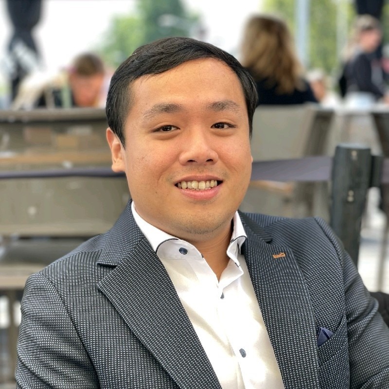 Relaxed portrait of Adrian Chan